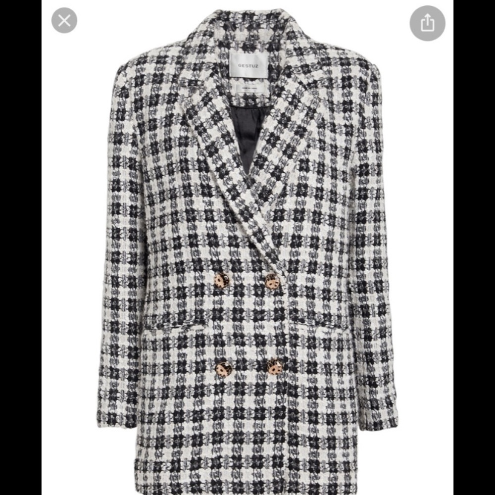 Gestuz blazer. NEVER worn. Size 36.